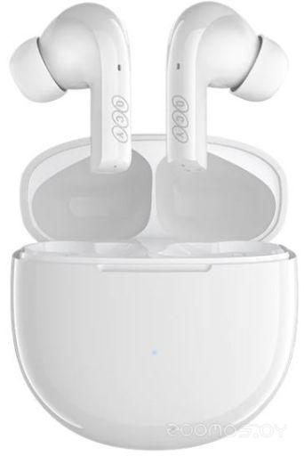 Беспроводные наушники QCY T18 (белый), фото 1