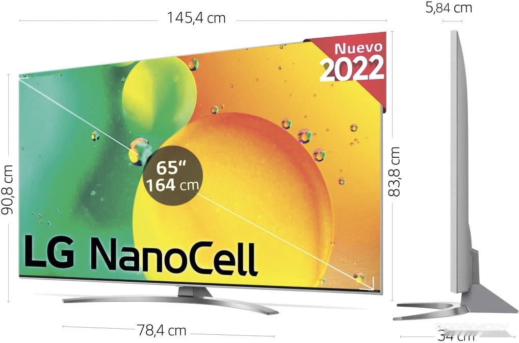 Телевизор LG 55NANO786QA, фото 4