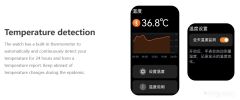 Умные часы Haylou RS4 Plus LS11 (черный, с магнитной застежкой)