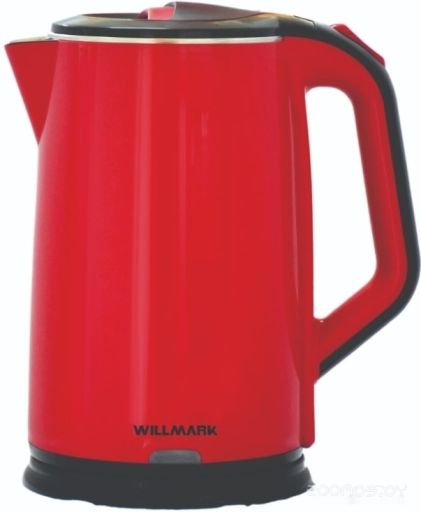 Электрический чайник Willmark WEK-2012PS (красный/черный)