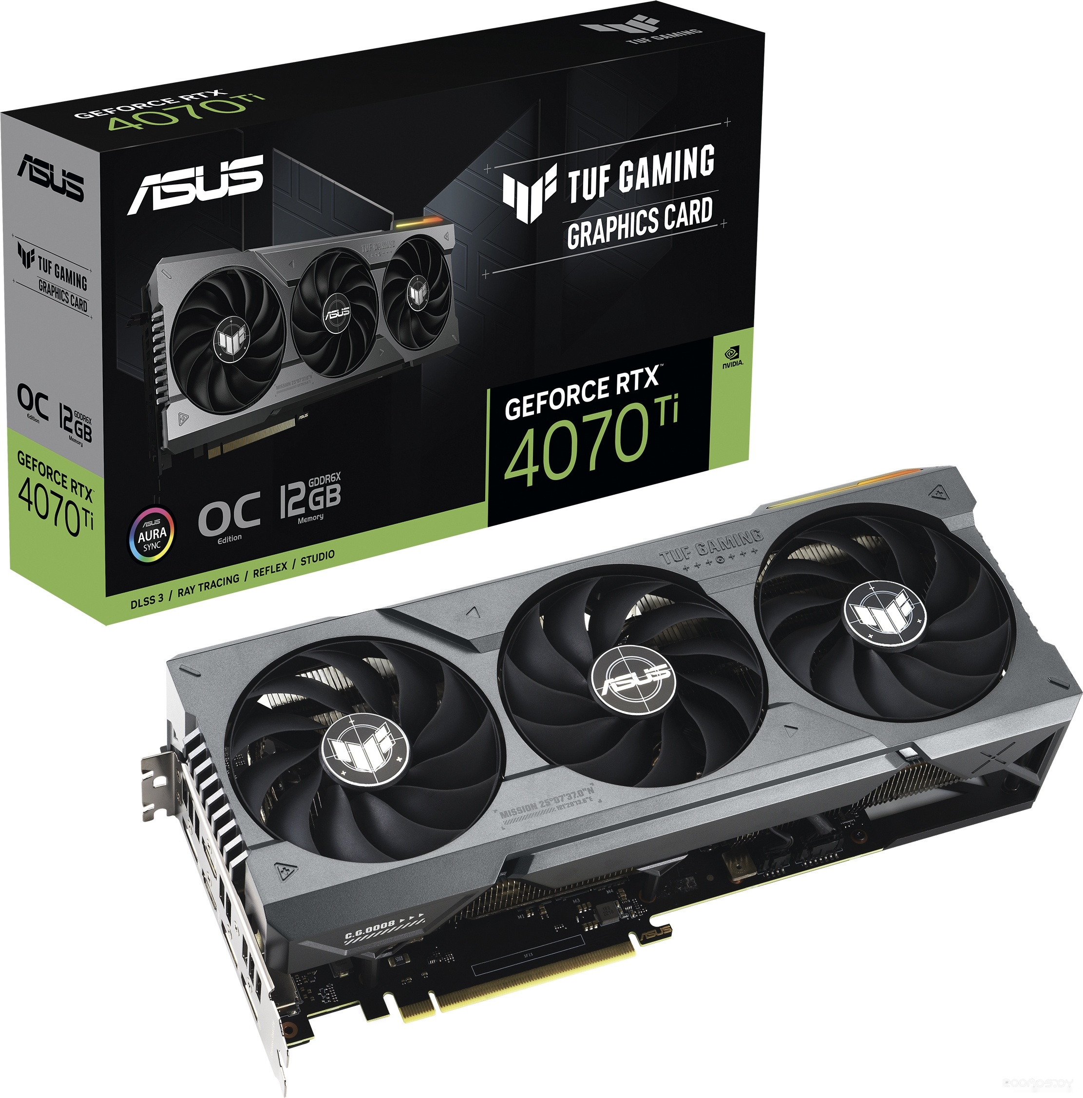 Видеокарта Asus TUF Gaming GeForce RTX 4070 Ti 12GB GDDR6X OC Edition TUF-RTX4070TI-O12G-GAMING, фото 11
