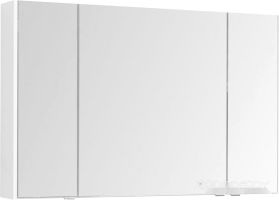  Aquanet Шкаф с зеркалом Остин 120 00203926 (белый)