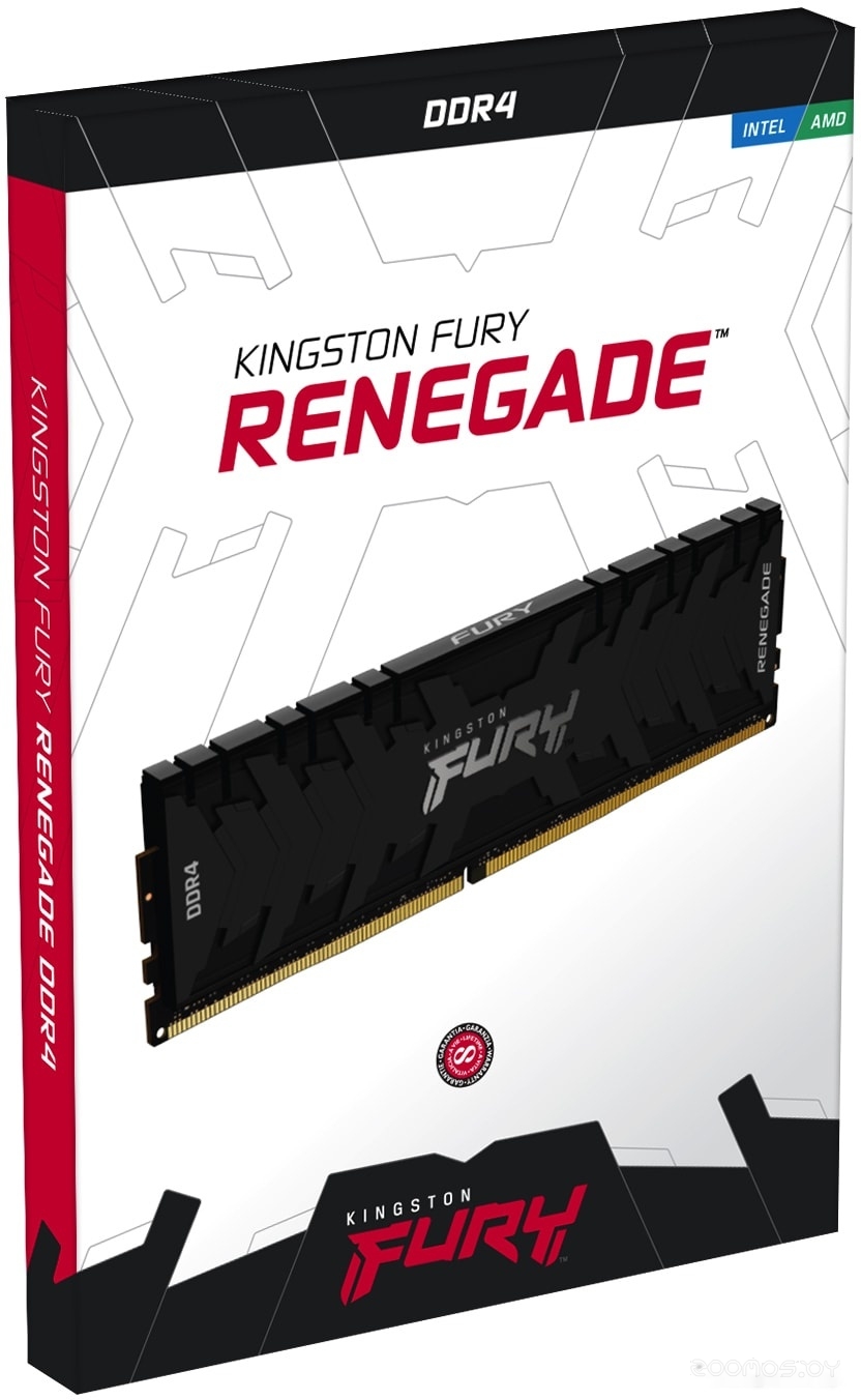 Оперативная память Kingston FURY Renegade 2x16GB DDR4 PC4-34100 KF442C19RB1K2/32, фото 14