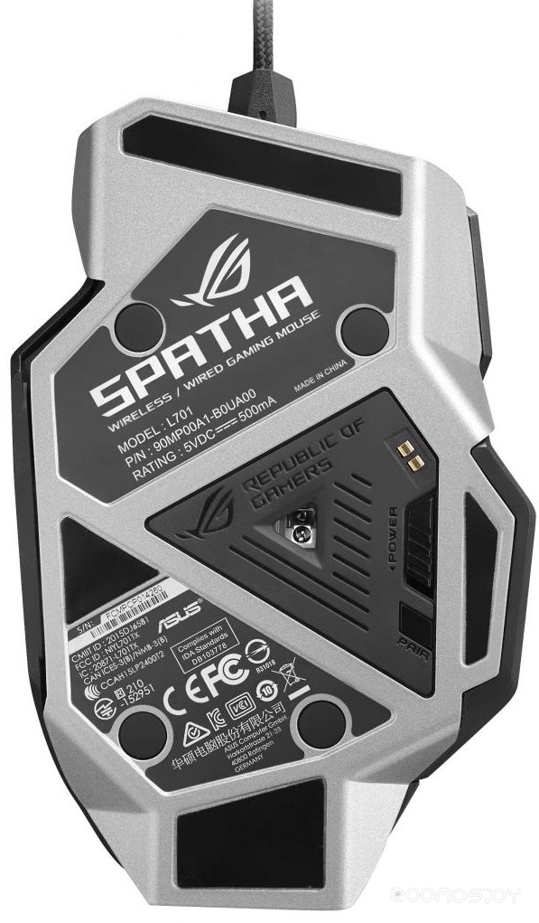 Мышь Asus ROG SPATHA, фото 5