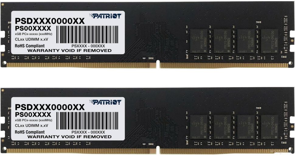 Оперативная память Patriot Signature Line 2x8GB DDR4 PC4-25600 PSD416G3200K, фото 1