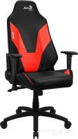 Кресло Aerocool Admiral (черный/красный)