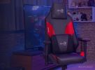 Кресло Aerocool Admiral (черный/красный)
