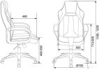 Кресло Zombie Viking 2 Aero (черный/синий)