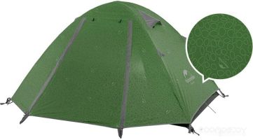 Треккинговая палатка Naturehike P-Series 2 NH18Z022-P (210T, зеленый лес)