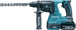 Перфоратор Makita DHR242RFE (с 2-мя АКБ, кейс)