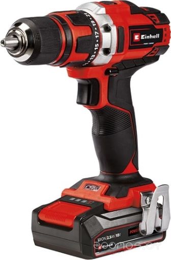 Дрель-шуруповерт Einhell TE-CD 18/40 Li 4513955 (с 1-м АКБ, кейс), фото 1