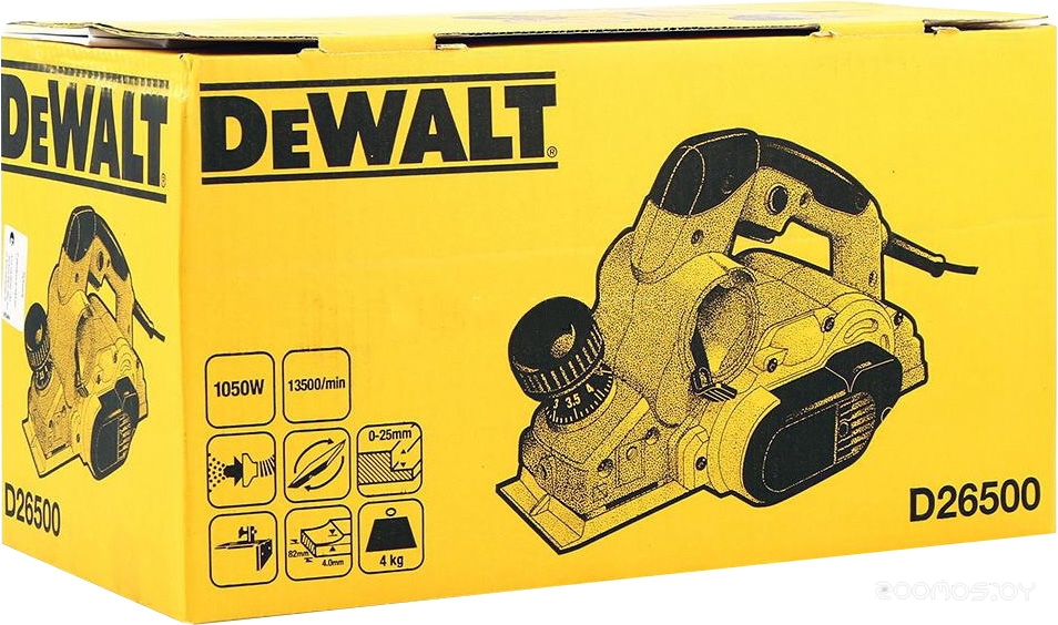 Электрорубанок DeWALT D26500K, фото 7