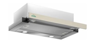 Вытяжка Elikor Интегра GLASS 45Н-400-В2Д (Inox/Beige glass)