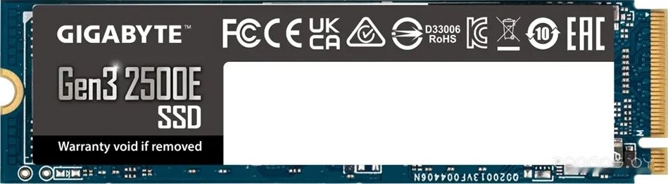 SSD Gigabyte Gen3 2500E 500GB G325E500G, фото 1
