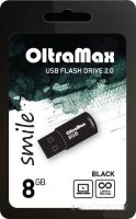 USB Flash OltraMax  Smile 8GB (черный)