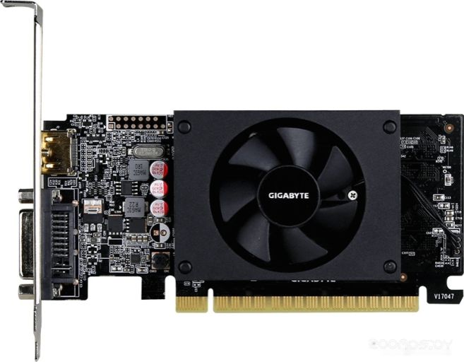 Видеокарта Gigabyte GeForce GT 710 2GB GDDR5 [GV-N710D5-2GL], фото 1
