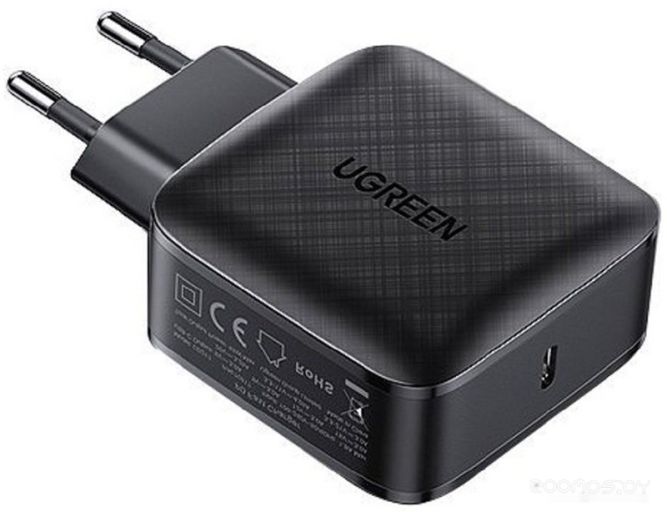 Сетевое зарядное Ugreen CD217 40156 (черный), фото 1