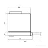 Кухонная вытяжка Elikor Интегра Glass 60П-650-В2Л белый/стекло бежевое