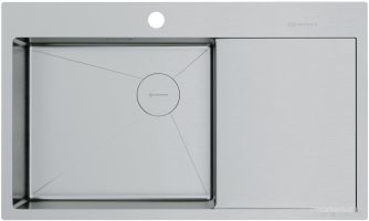Кухонная мойка Omoikiri Akisame 86 Side IN-L 4997031 (нержавеющая сталь)