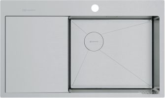 Кухонная мойка Omoikiri Akisame 86-IN-R Side нержавеющая сталь