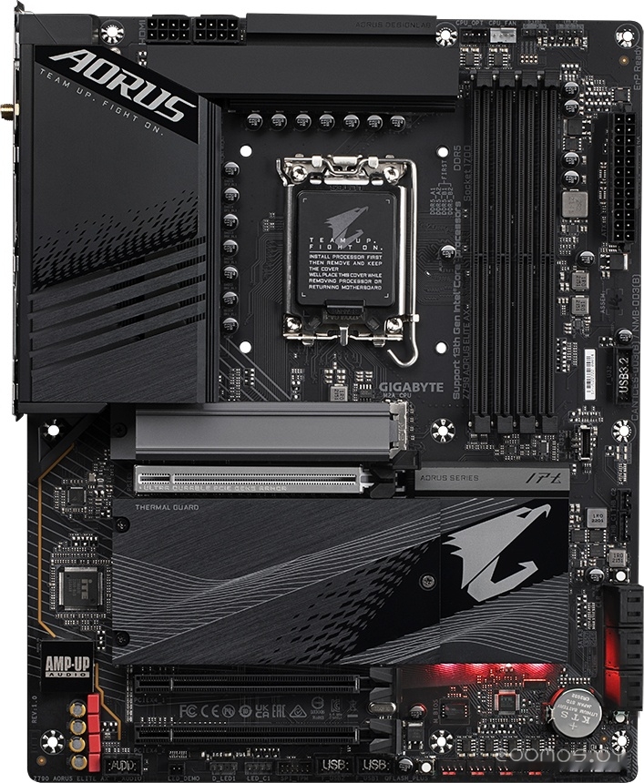 Материнская Плата Gigabyte Z790 Aorus Elite AX (Rev. 1.0) Купить В.