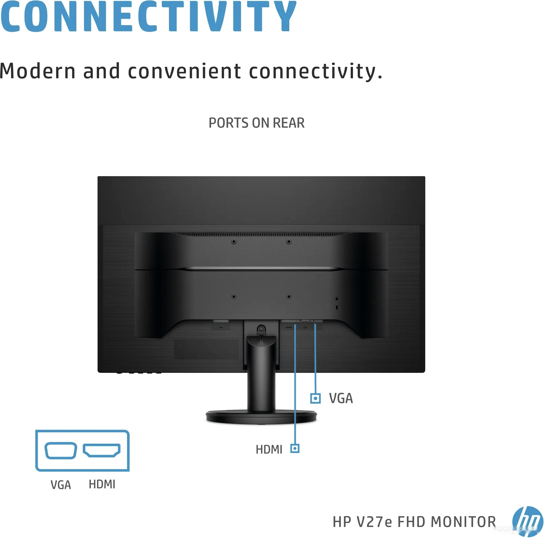 Игровой монитор HP V27e 28N20AA, фото 5