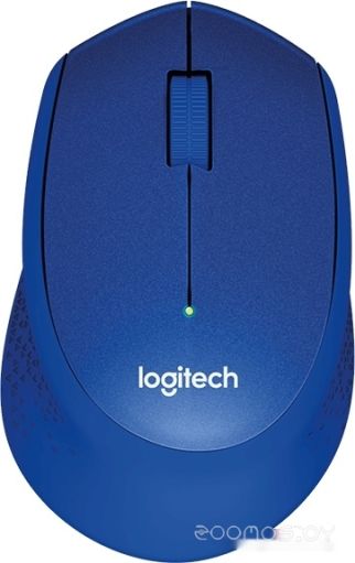 Мышь Logitech M330 Silent Plus (синий)