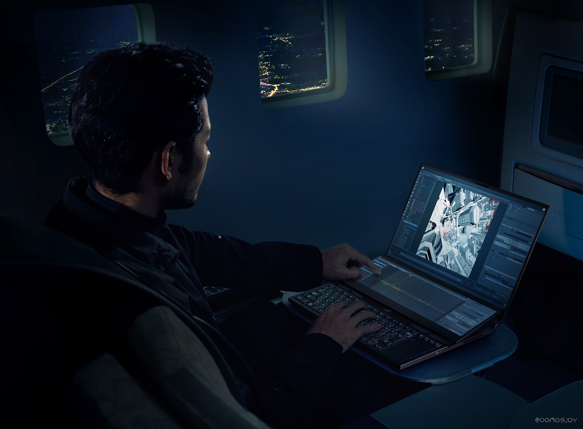 Рабочая станция Asus ROG Zephyrus Duo 16 GX650RX-LO206W, фото 8