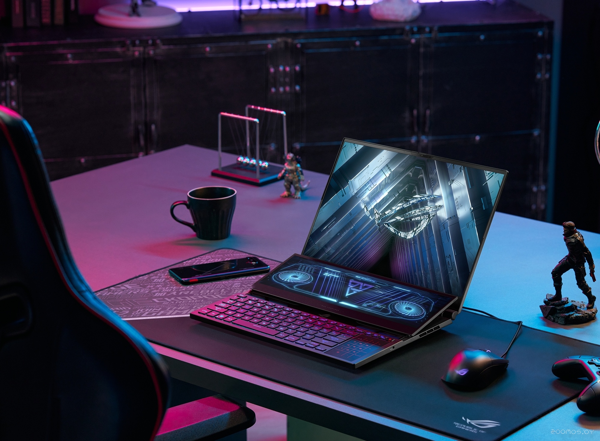 Рабочая станция Asus ROG Zephyrus Duo 16 GX650RX-LO206W, фото 7