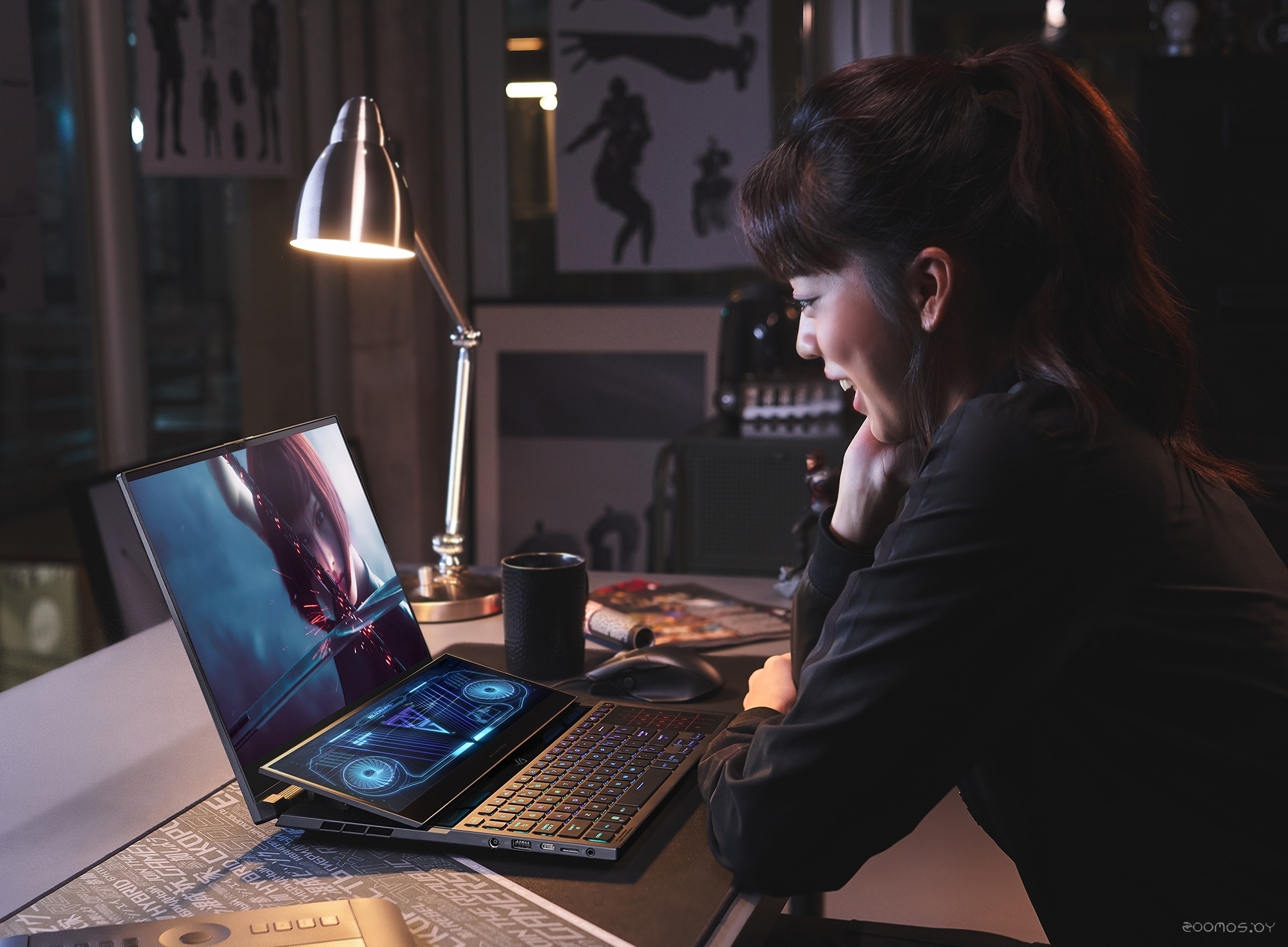 Рабочая станция Asus ROG Zephyrus Duo 16 GX650RX-LO206W, фото 14