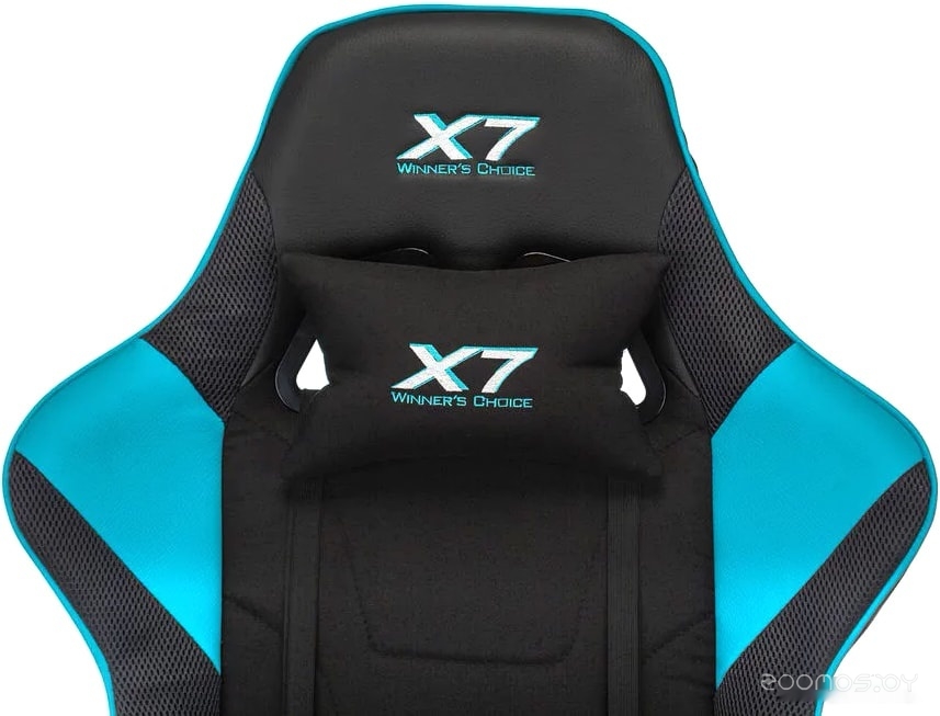 Кресло A4Tech X7 GG-1100 (черный/бирюзовый), фото 5
