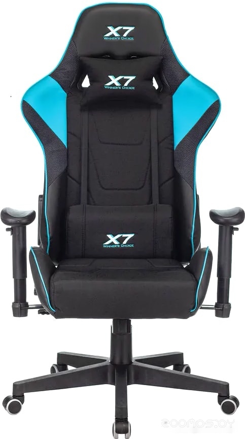 Кресло A4Tech X7 GG-1100 (черный/бирюзовый), фото 2