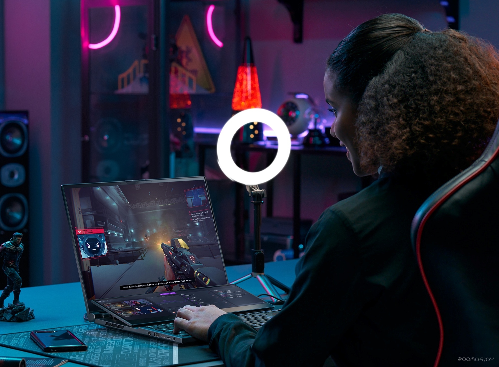 Рабочая станция Asus ROG Zephyrus Duo 16 GX650RX-LO206W, фото 17