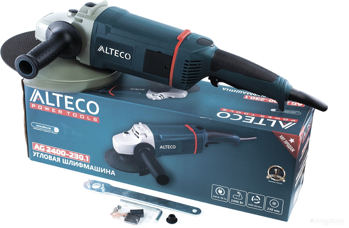 Угловая шлифмашина Alteco AG 2400-230.1, фото 6