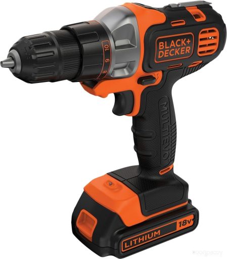 Дрель-шуруповерт Black & Decker MT218K (с 1-им АКБ)