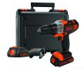 Дрель-шуруповерт Black & Decker MT218KB (с 2-мя АКБ)