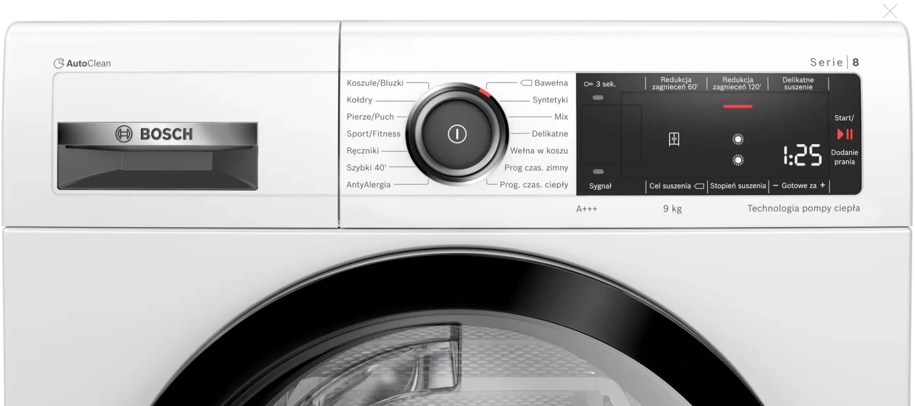 Сушильная машина Bosch Serie 8 WTX87M30PL, фото 4