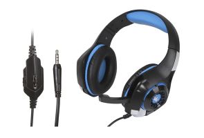 Наушники CrownMicro CMGH-101T (синий)
