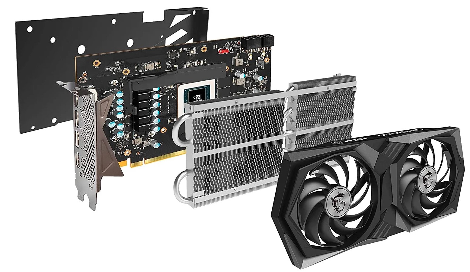 Видеокарта MSI GeForce RTX 3060 Gaming X 12G, фото 3