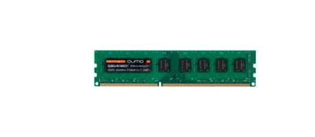 Оперативная память Qumo 8GB DDR3 PC3-12800 (QUM3U-8G1600C11)