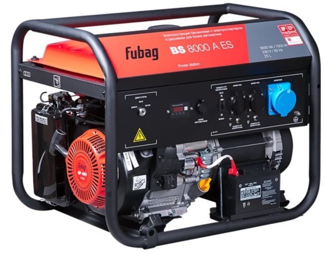 Бензиновый генератор FUBAG BS 8000 A ES