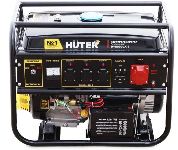 Генератор Huter DY8000LX-3
