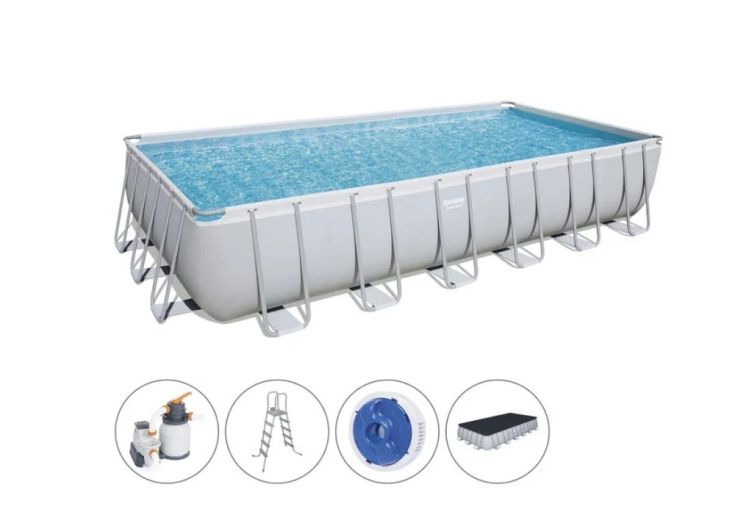 Каркасный бассейн Bestway Power Steel 56475 (732х366х132)