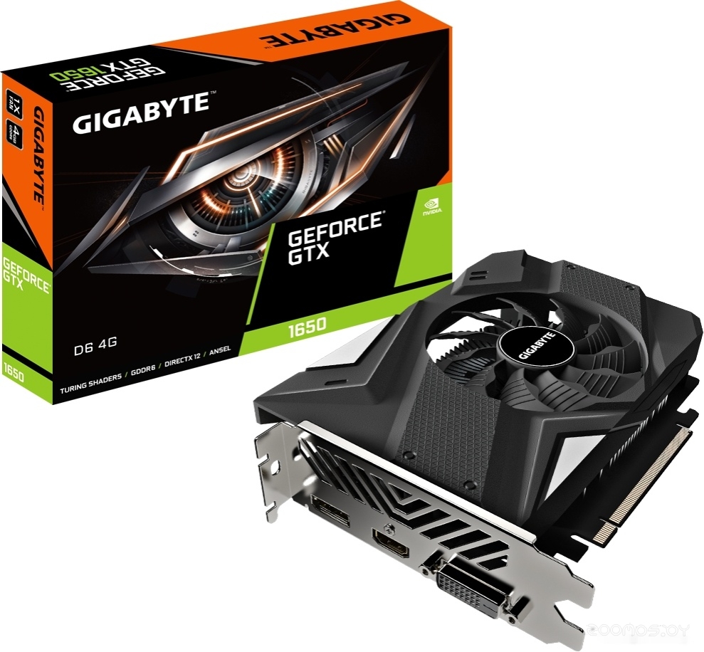 Видеокарта Gigabyte GeForce GTX 1650 D6 4G GV-N1656D6-4GD (rev. 2.0), фото 9