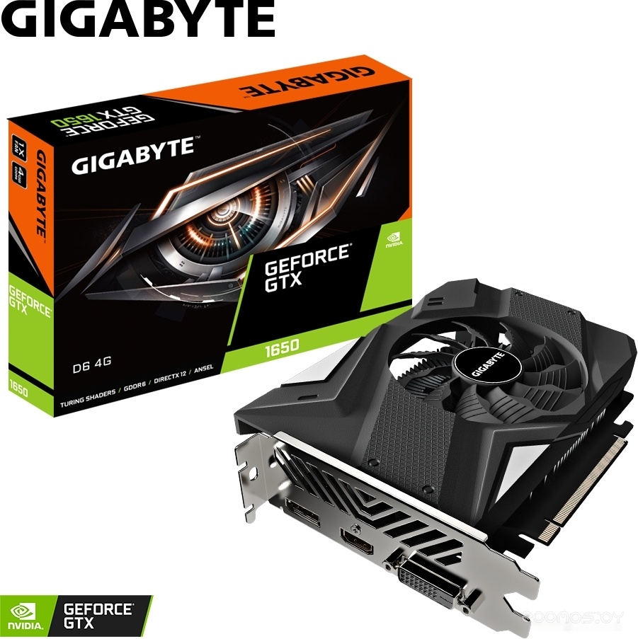 Видеокарта Gigabyte GeForce GTX 1650 D6 4G GV-N1656D6-4GD (rev. 2.0), фото 10