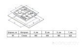 Варочная панель Evelux HEG 650 BG