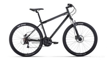 Велосипед Forward Sporting 27.5 3.2 HD (17, черный, 2022)