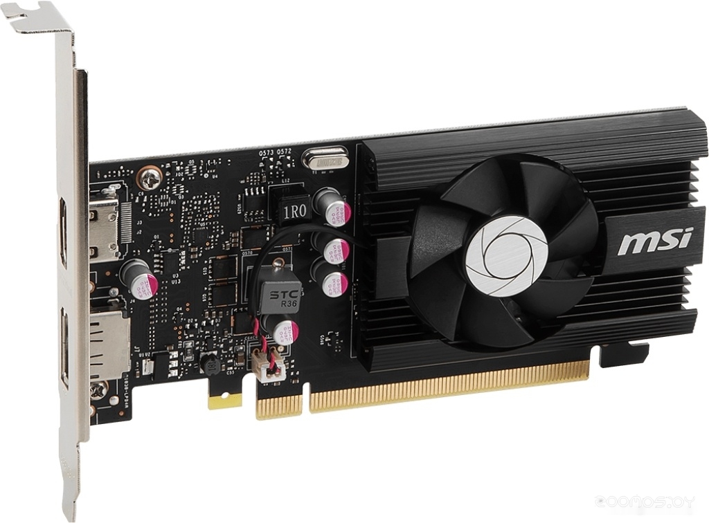 Видеокарта MSI GeForce GT 1030 OC LP 2GB DDR4, фото 2