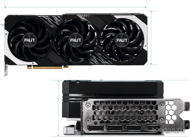 Видеокарта PALIT GeForce RTX 4070 Ti GamingPro NED407T019K9-1043A, фото 6