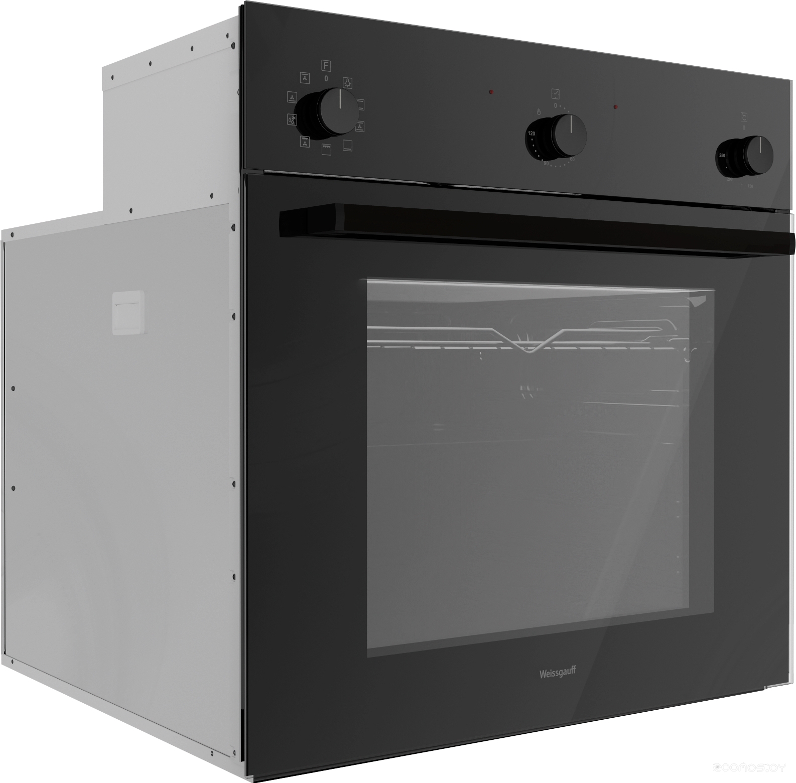 Духовой шкаф Weissgauff EOV 206 SB Black Edition, фото 2